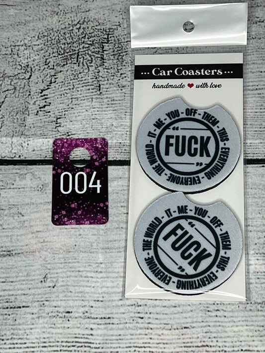 Car Coasters-Sayings