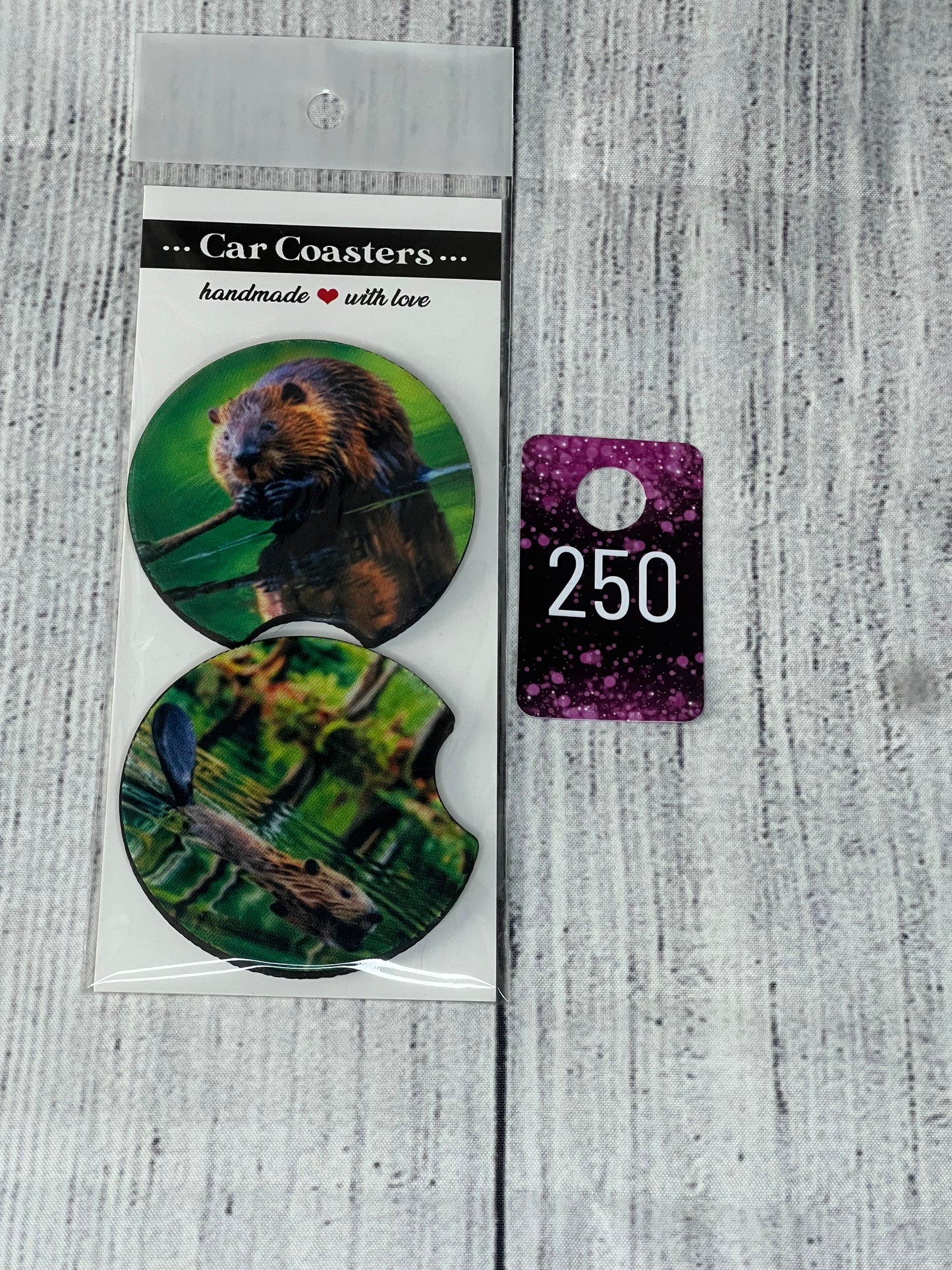 Car Coasters-Animals