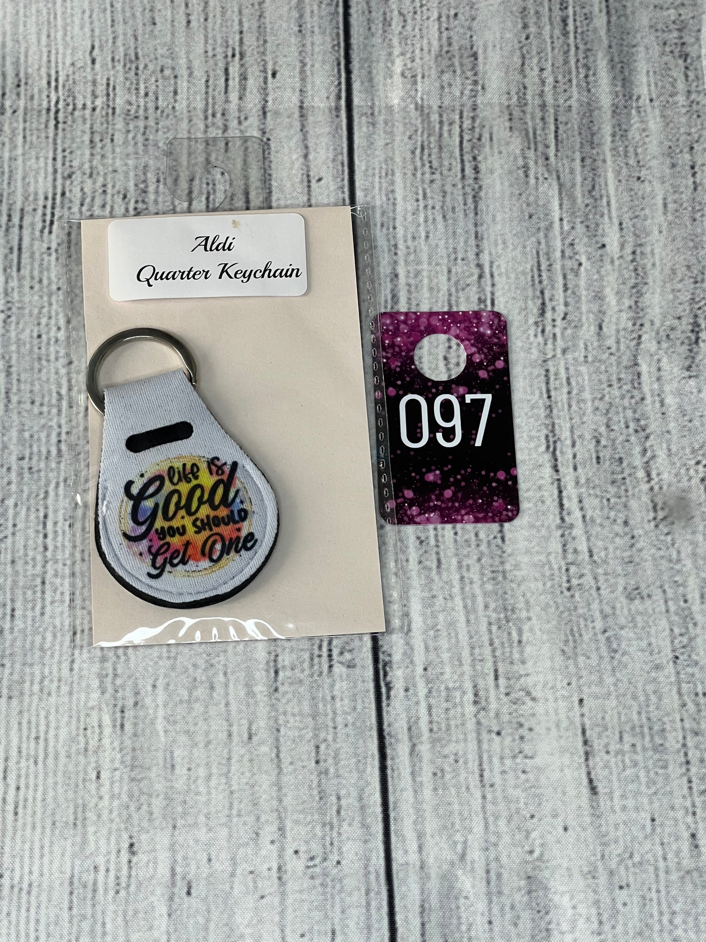 Quarter Keychains