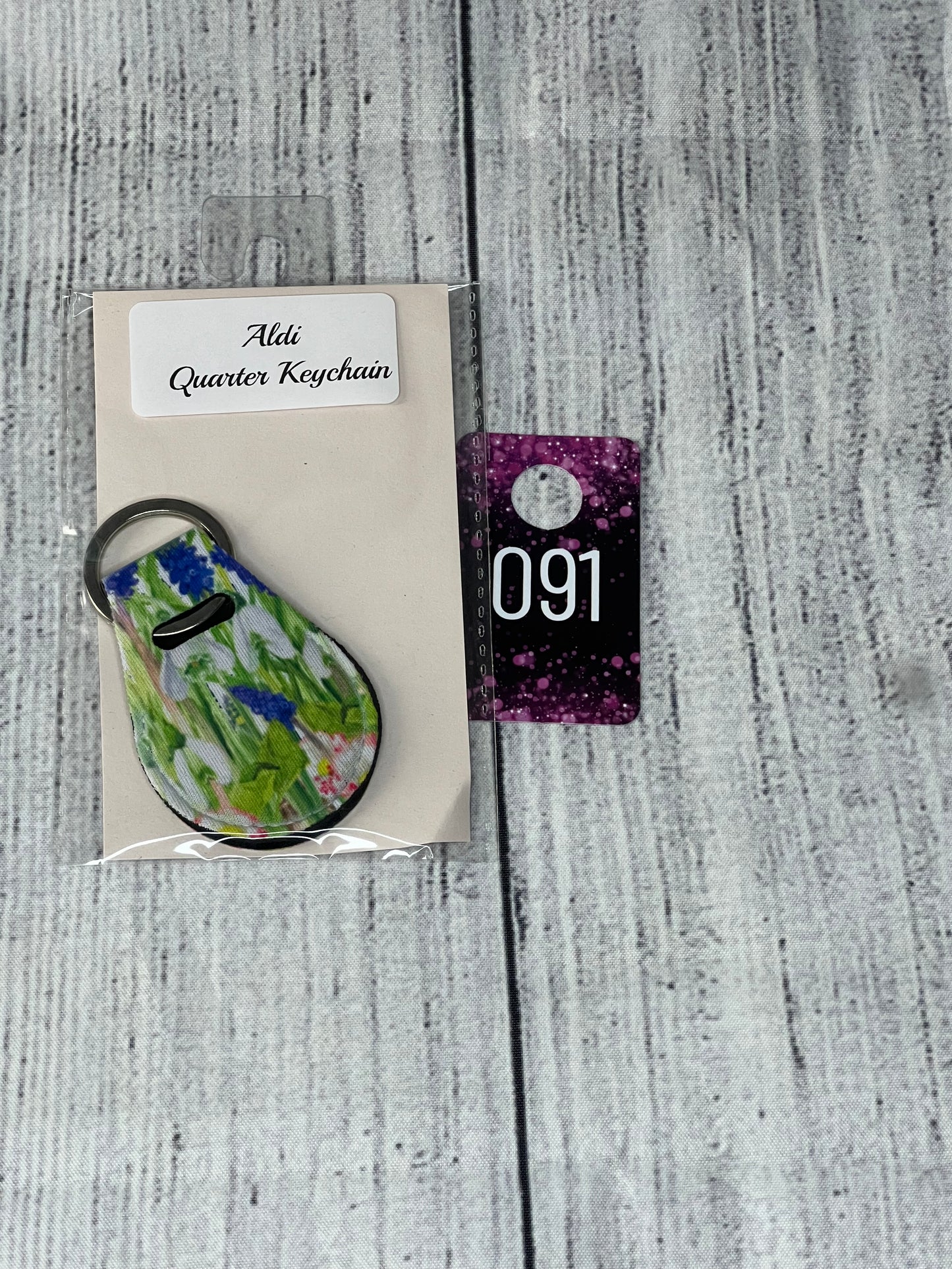 Quarter Keychains