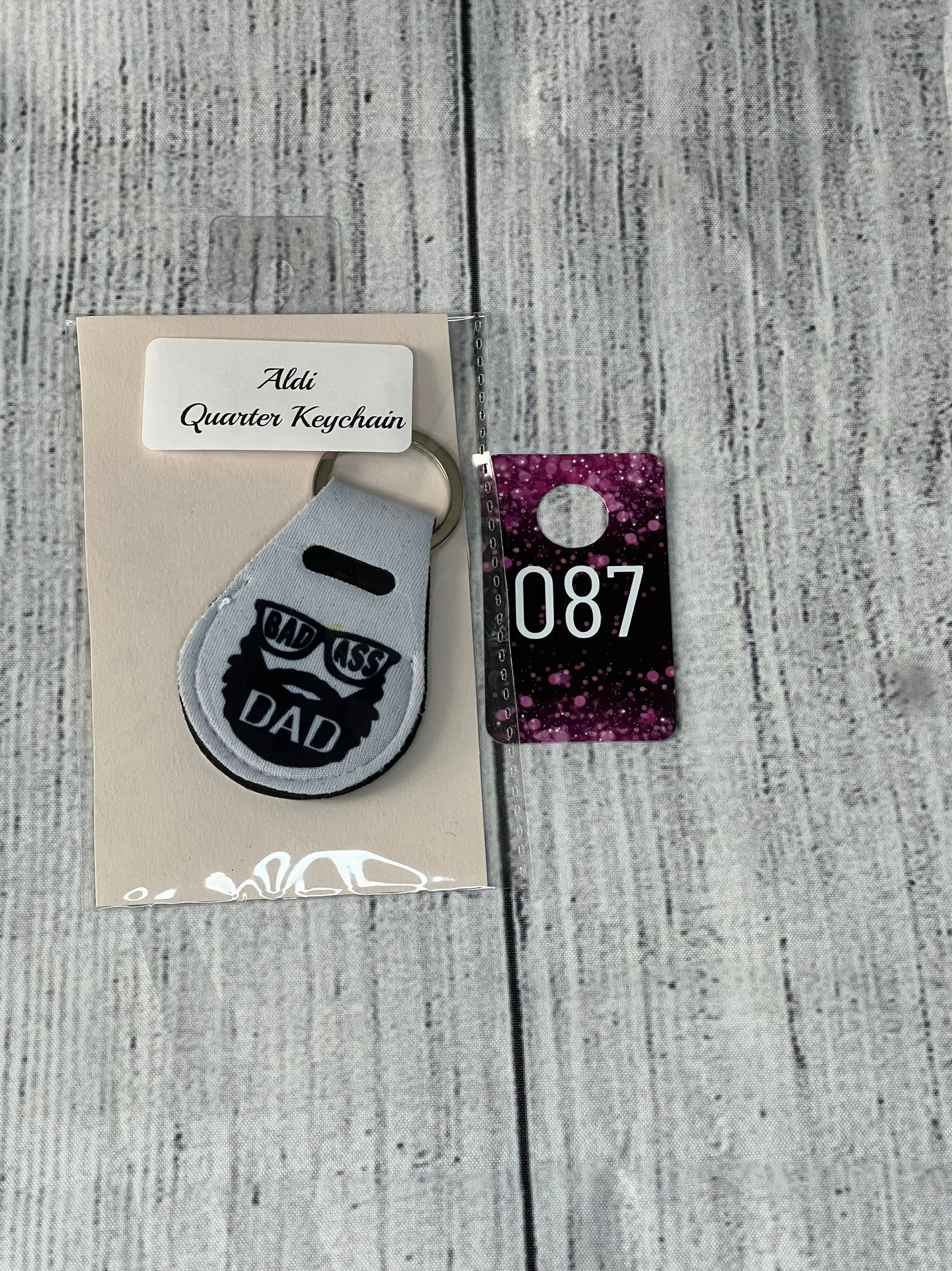Quarter Keychains