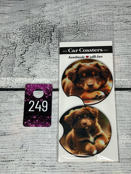 Car Coasters-Animals