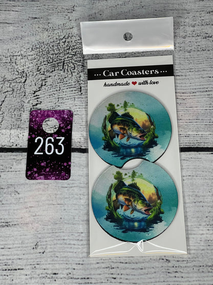 Car Coasters-Animals