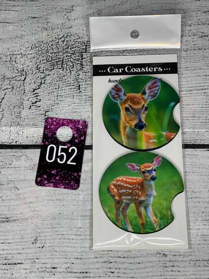 Car Coasters-Animals