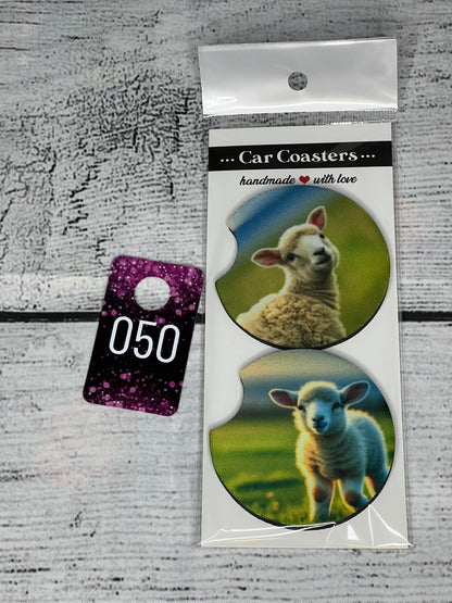 Car Coasters-Animals