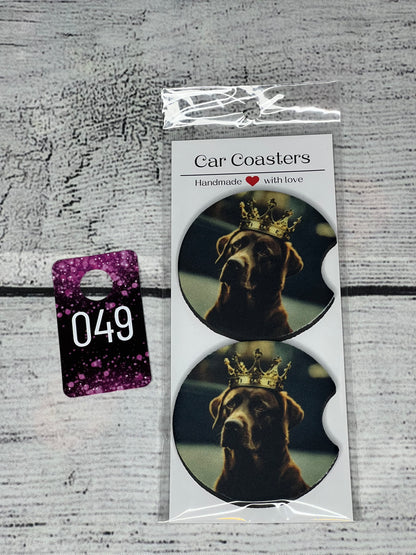 Car Coasters-Animals