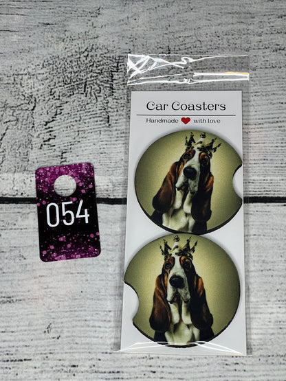 Car Coasters-Animals