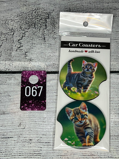 Car Coasters-Animals