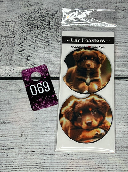Car Coasters-Animals