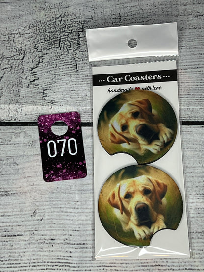 Car Coasters-Animals