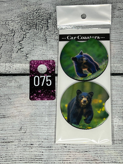 Car Coasters-Animals