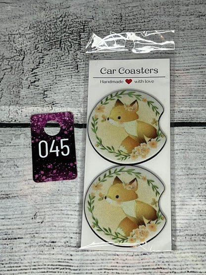 Car Coasters-Animals