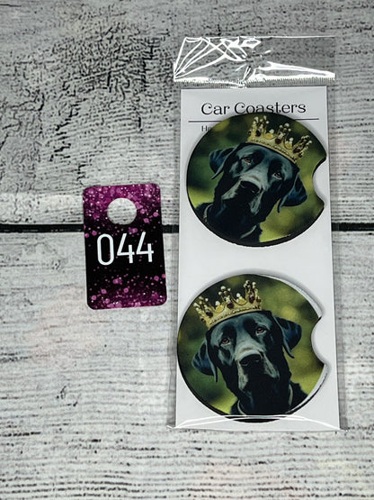 Car Coasters-Animals
