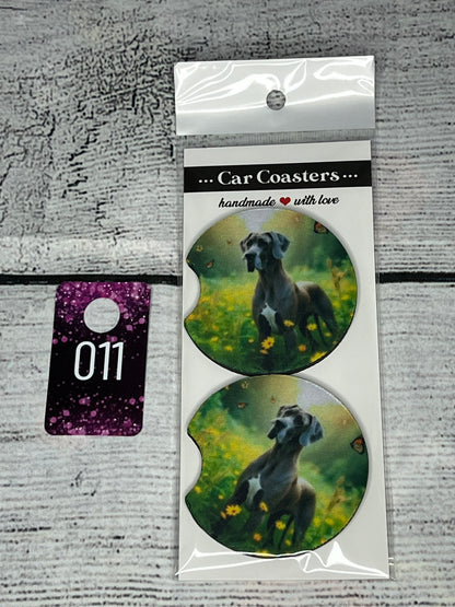 Car Coasters-Animals