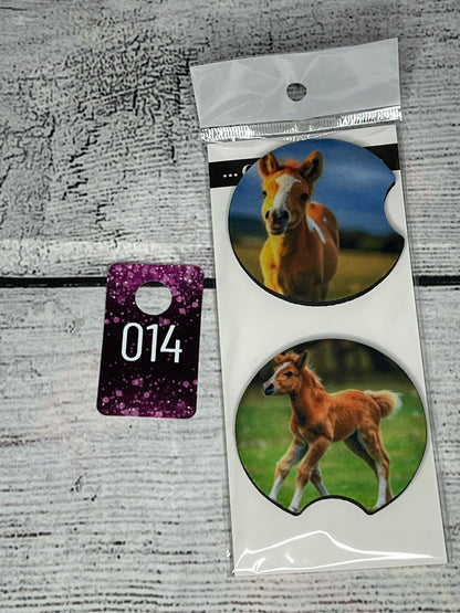 Car Coasters-Animals