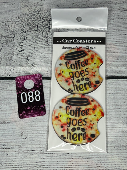 Car Coasters-Sayings
