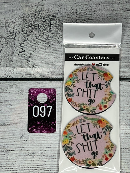 Car Coasters-Sayings
