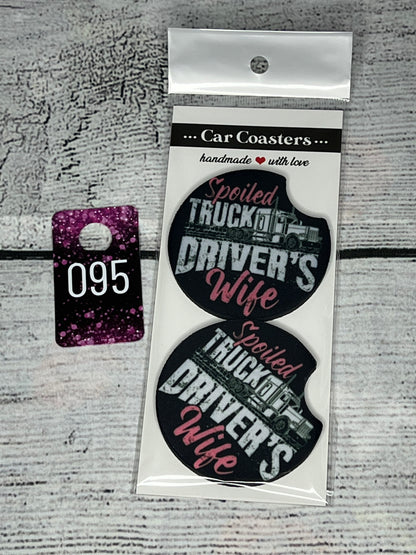 Car Coasters-Sayings