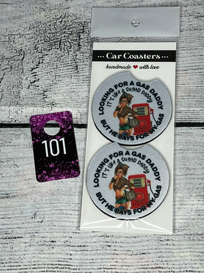 Car Coasters-Sayings