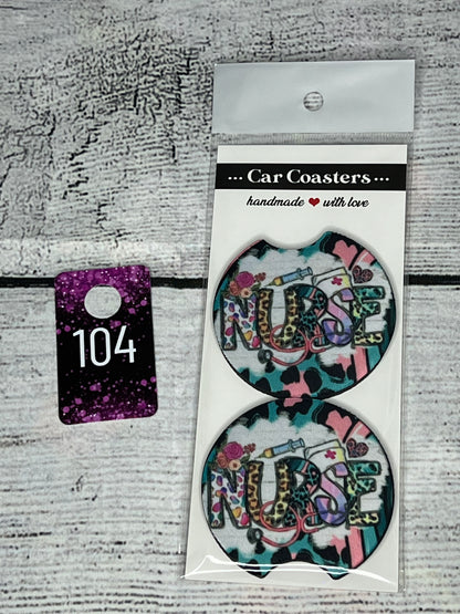 Car Coasters-Sayings