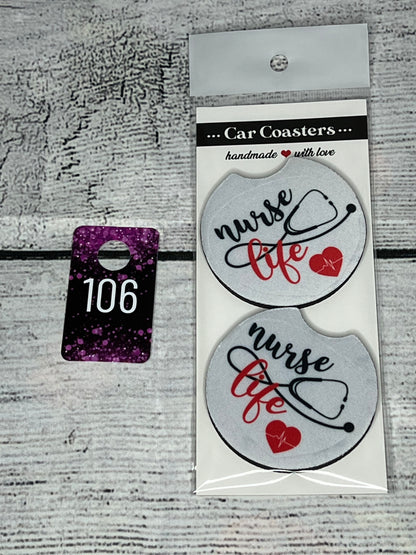 Car Coasters-Sayings