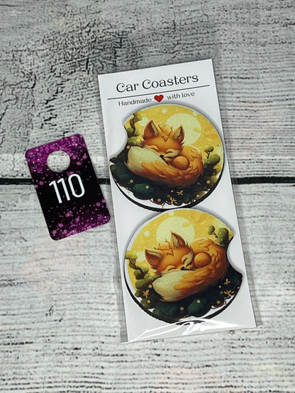 Car Coasters-Animals