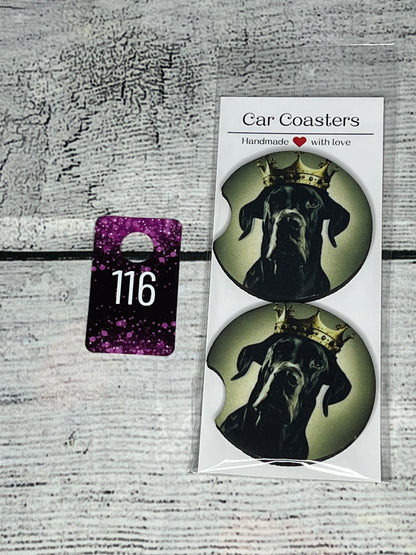 Car Coasters-Animals