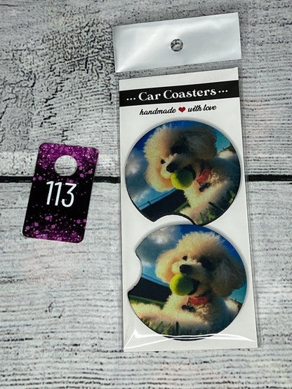 Car Coasters-Animals