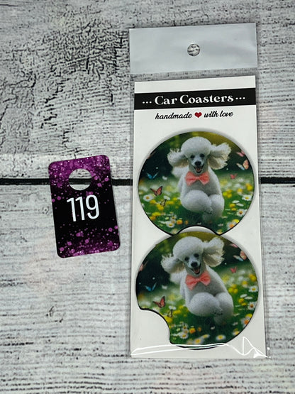 Car Coasters-Animals