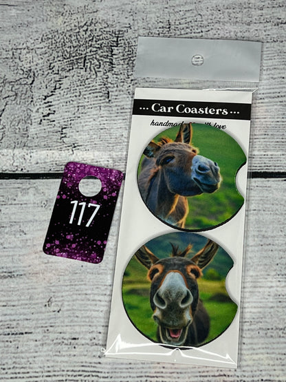 Car Coasters-Animals