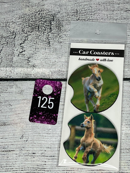 Car Coasters-Animals
