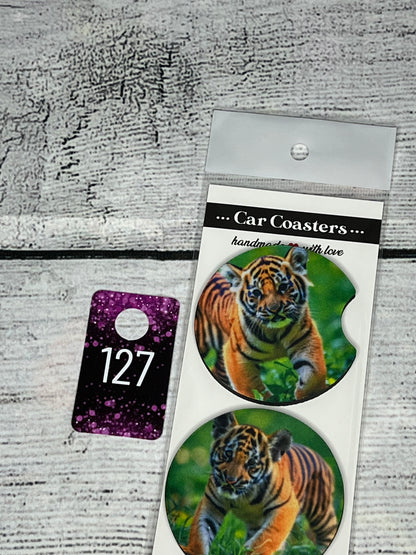 Car Coasters-Animals