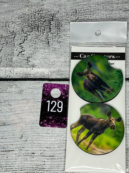Car Coasters-Animals