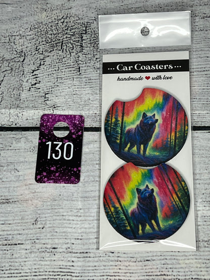 Car Coasters-Animals
