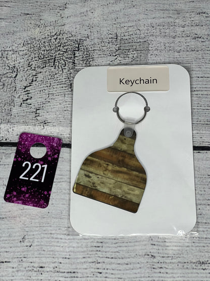 Cow Keychain