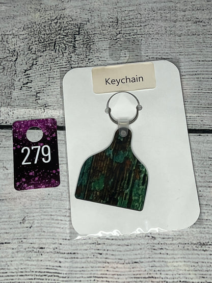 Cow Keychain