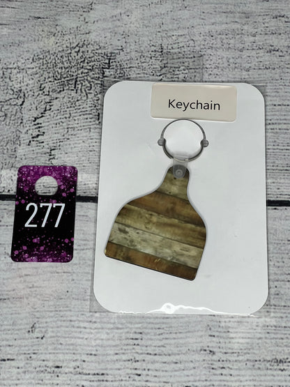 Cow Keychain
