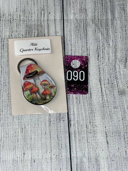 Quarter Keychains