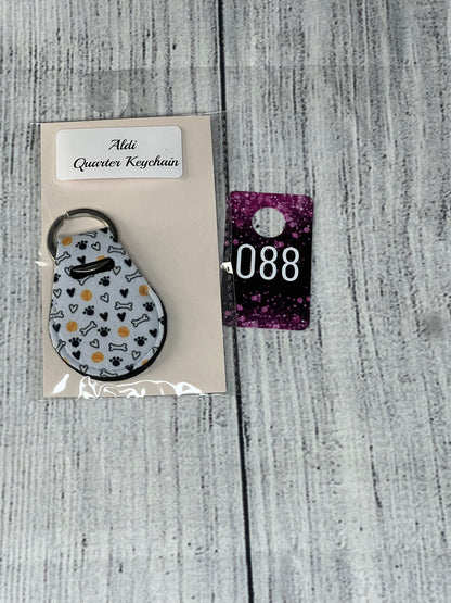 Quarter Keychains