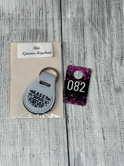 Quarter Keychains